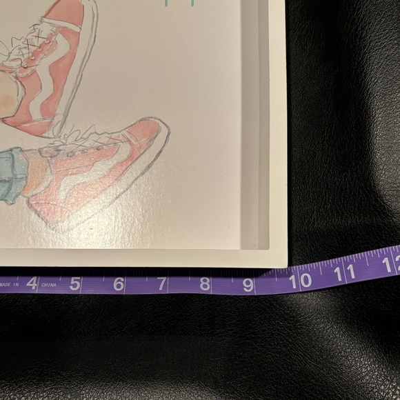 Girls Room Art "Kick It" - box art - 9.5" x 11.5" - Picture 3 of 4